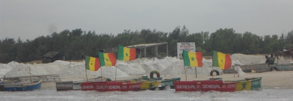Croisière au fil du fleuve Sénégal: mine de sel