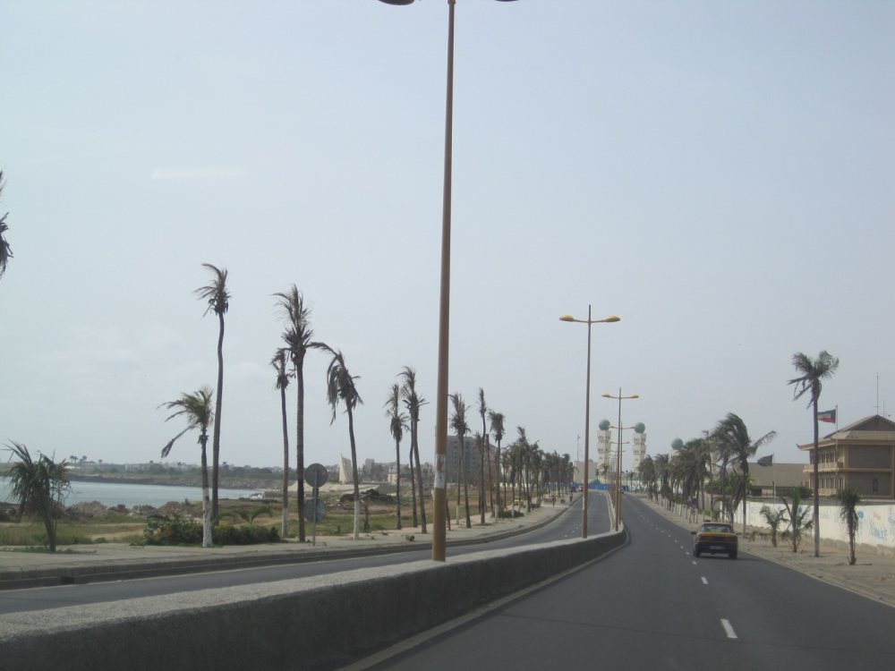 Dakar: corniche