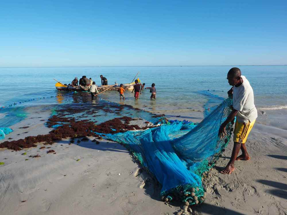 Ma vie dans mon village natal: attraper des poissons