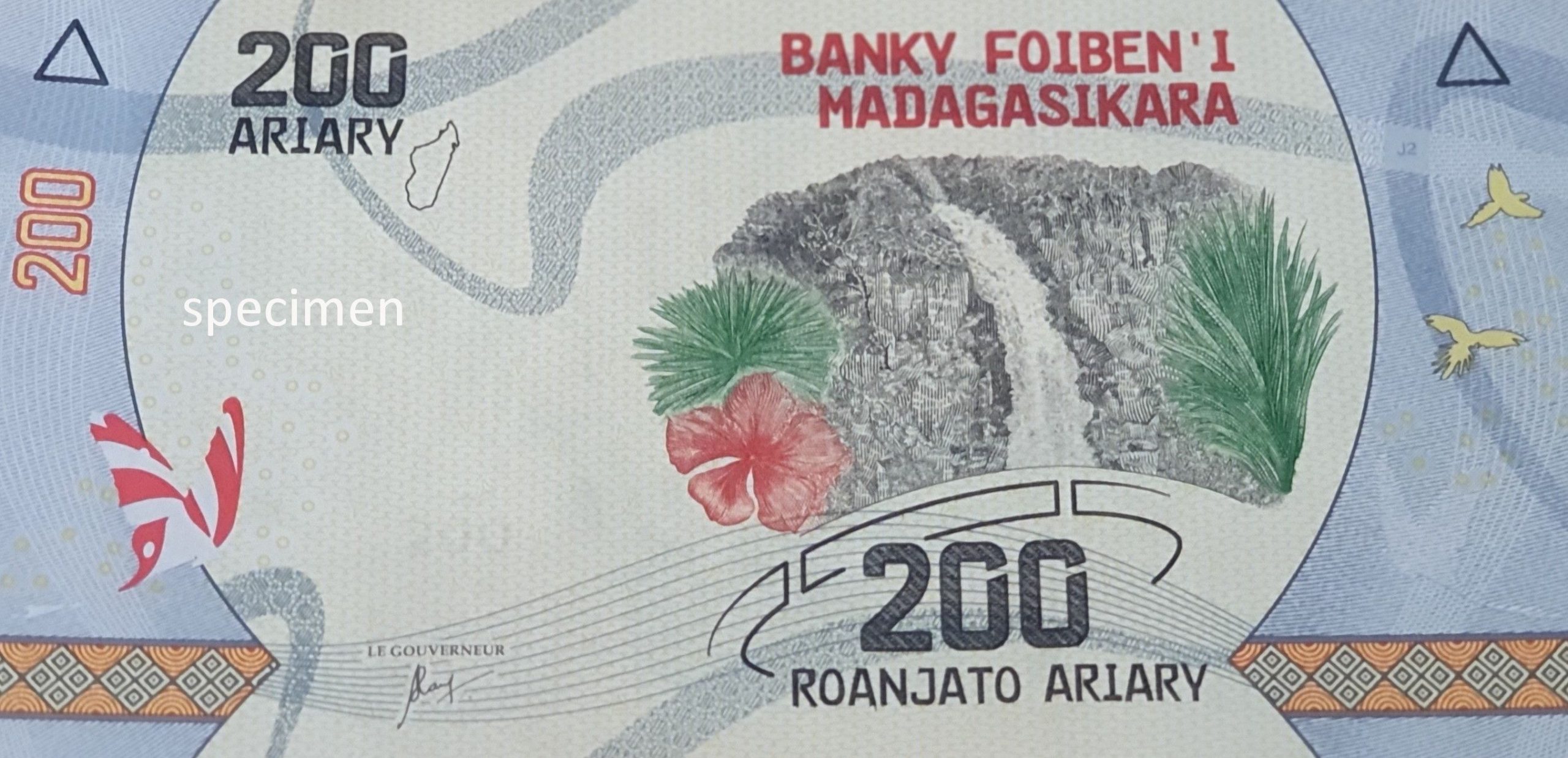 200 Ariary, la monnaie de Madagascar